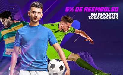 Promoção Vbet 5% de Reembolso