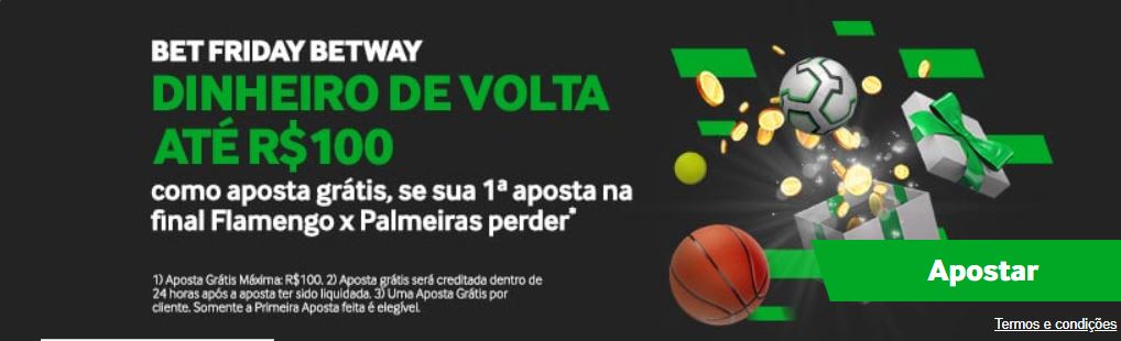 Betway Brasil - Black Friday na final da Copa Libertadores 2021