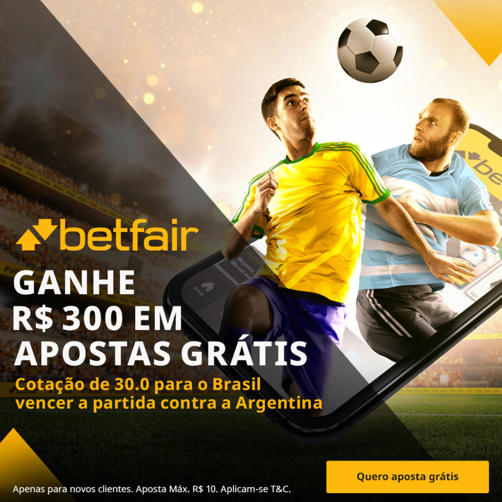 Betfair Super Preço - Brasil x Argentina