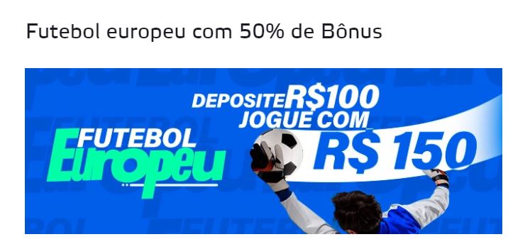 Betmotion Brasil - bônus para o futebol europeu