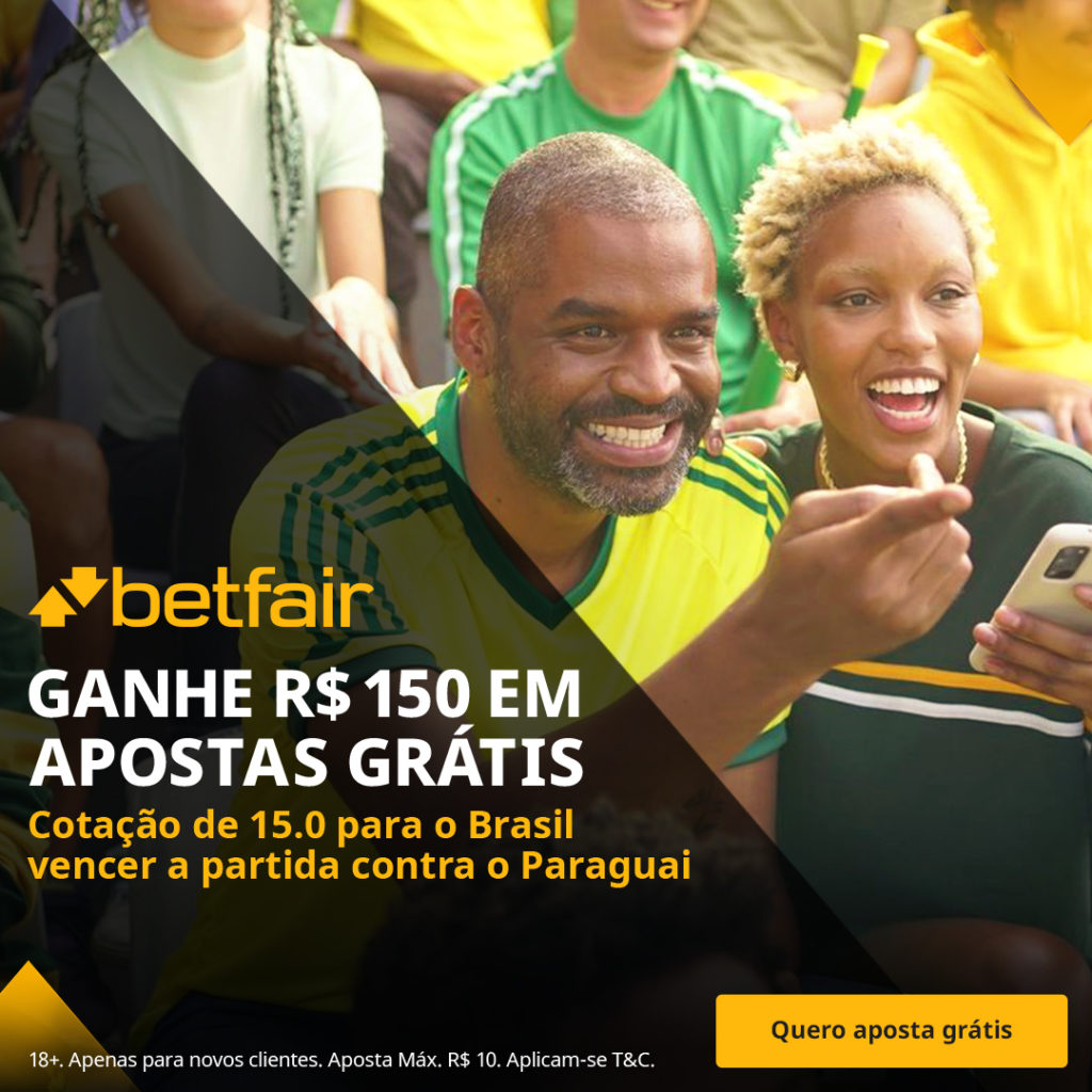 Betfair Super Preço - Brasil x Paraguai