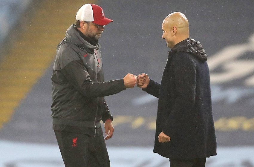 Klopp elogia Guardiola antes de City x Liverpool: “Melhor do mundo”