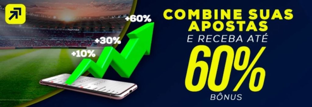 Promoção Betmotion - bônus em apostas combinadas