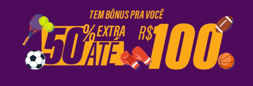 Promoção Betmotion - Bônus de 50% até R$100 para o final de semana