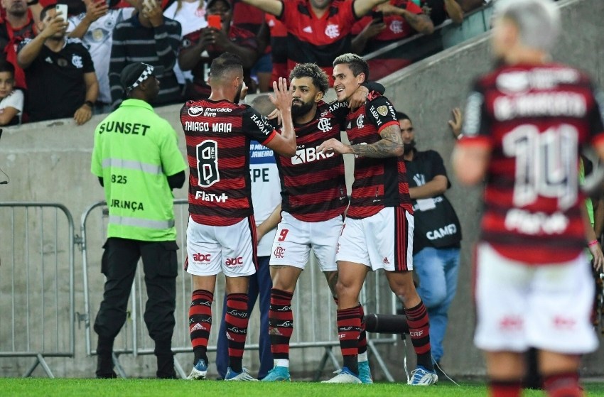 Jogadores do Flamengo