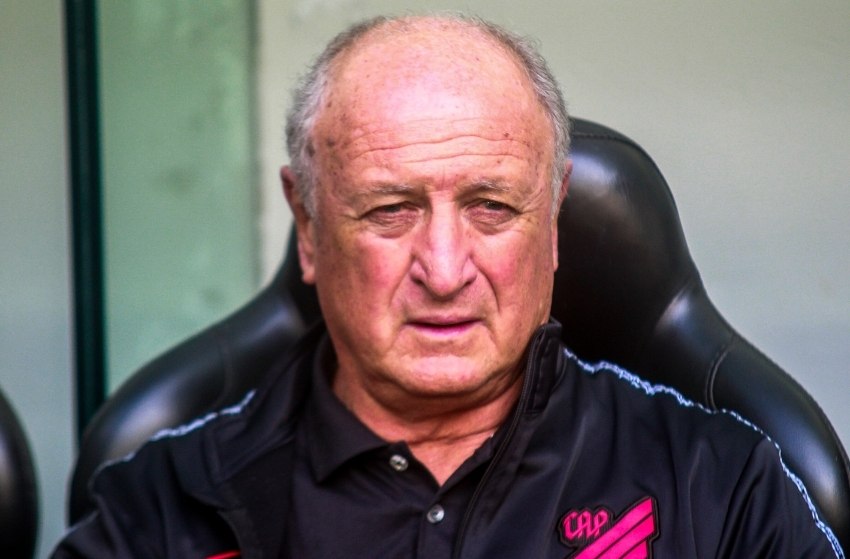 Luiz Felipe Scolari, técnico do Athletico-PR