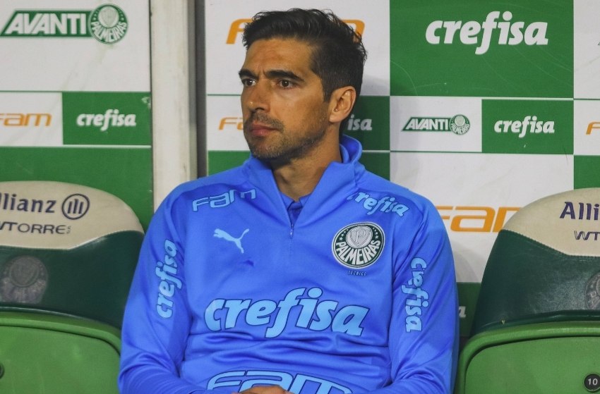 Abel Ferreira no comando do Palmeiras no Brasileirão