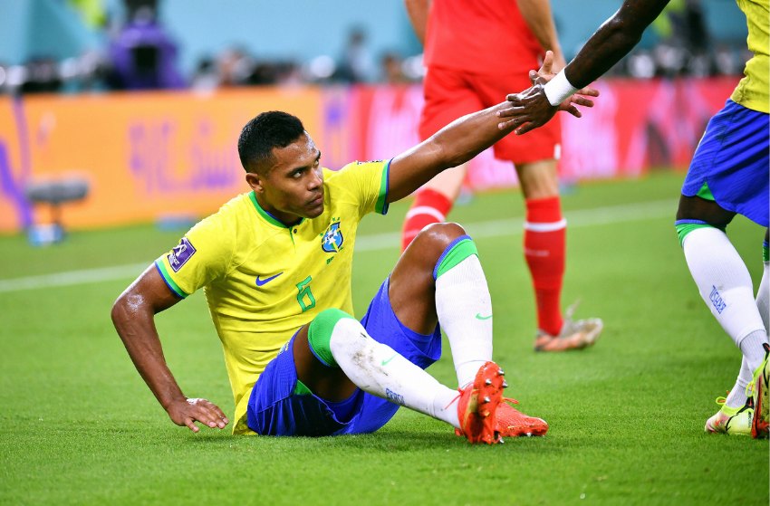 Alex Sandro, da seleção brasileira