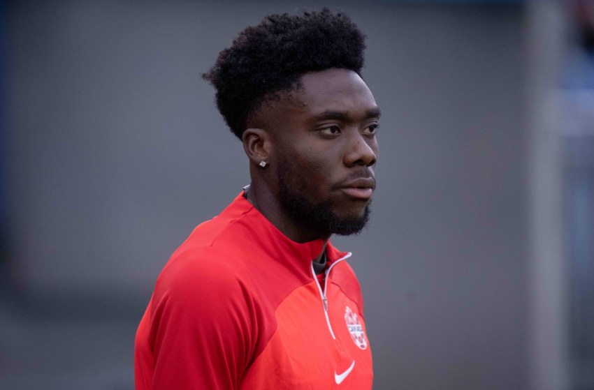 Alphonso Davies, do Canadá