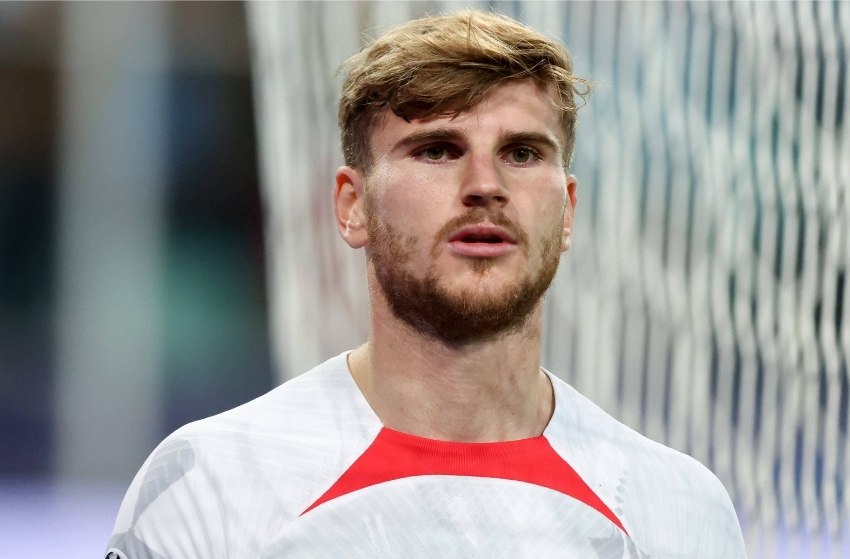 Timo Werner, da Alemanha, está fora da Copa