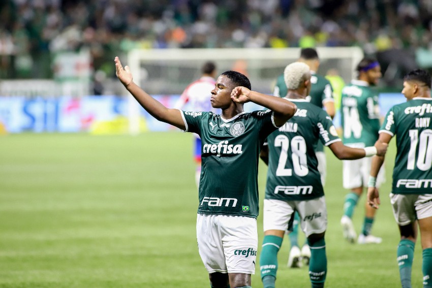 Endrick, do Palmeiras