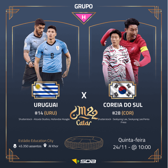 Gana x Uruguai: Palpites, prognósticos e onde assistir - Copa do