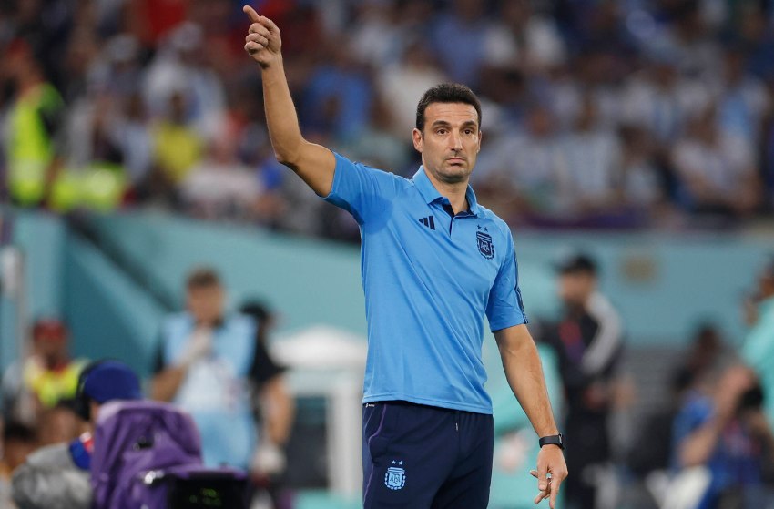 Lionel Scaloni, técnico da Argentina