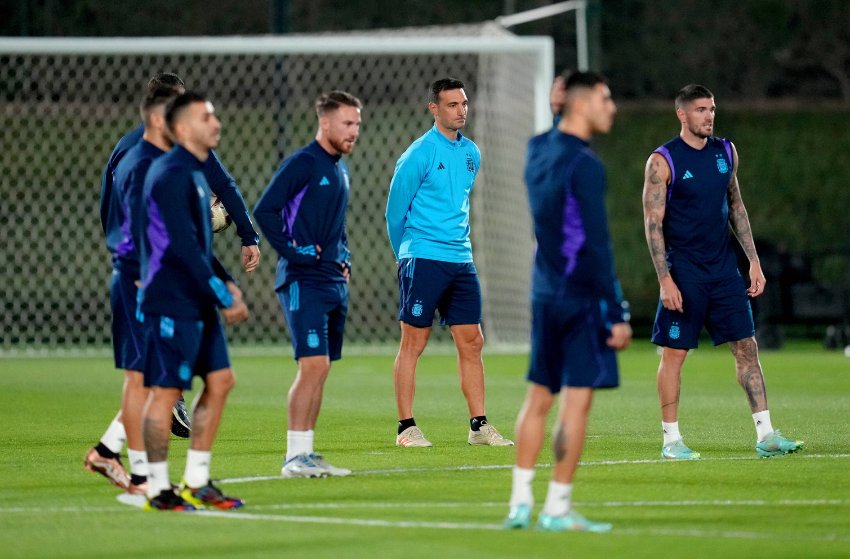 Lionel Scaloni, técnico da Argentina