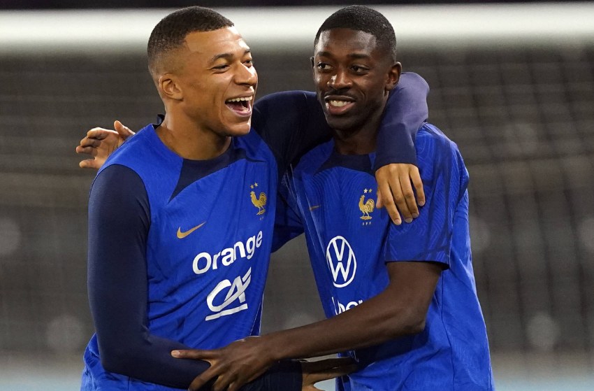 Mbappé e Dembélé, da França