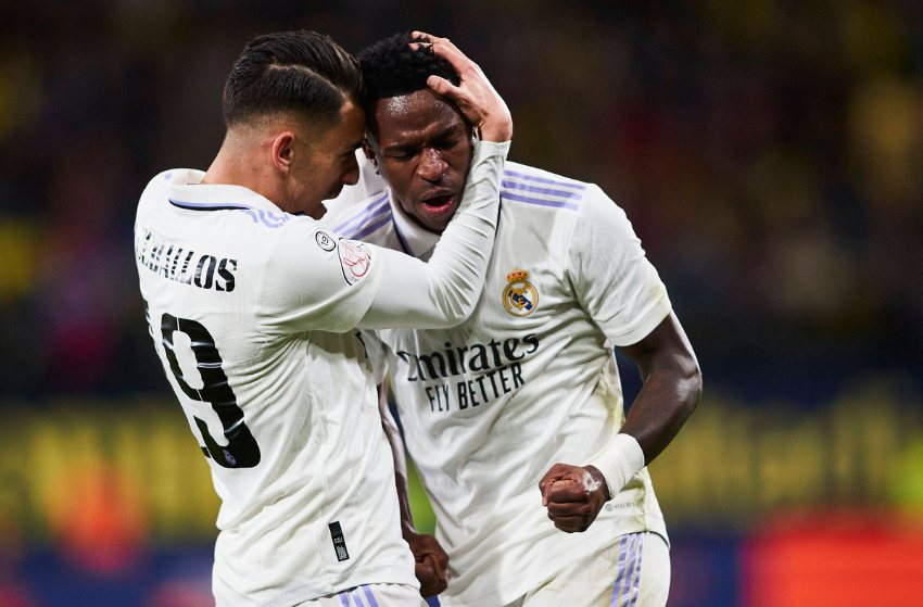 Ceballos e Vini Jr., do Real Madrid