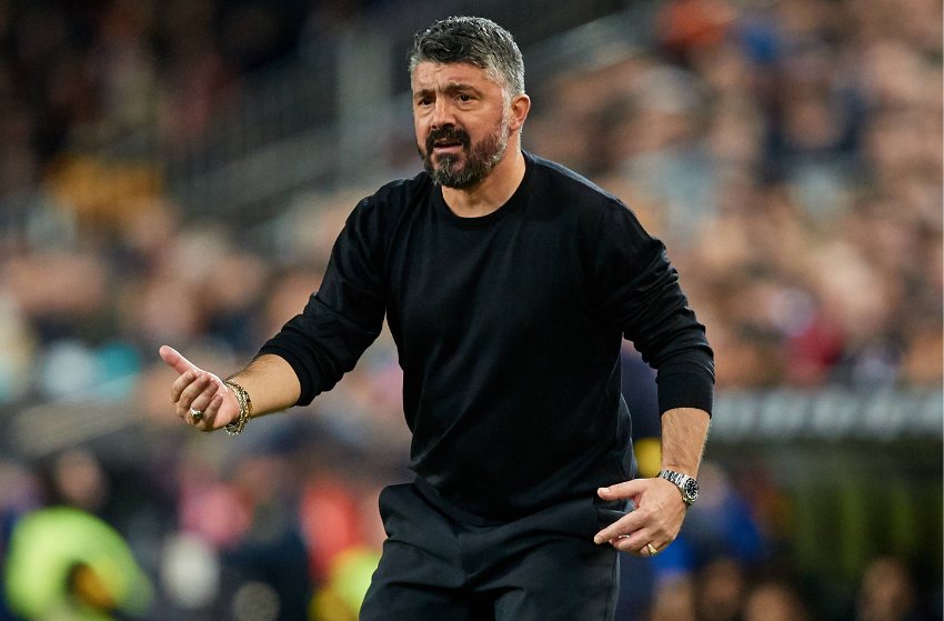 Gattuso, técnico do Valencia