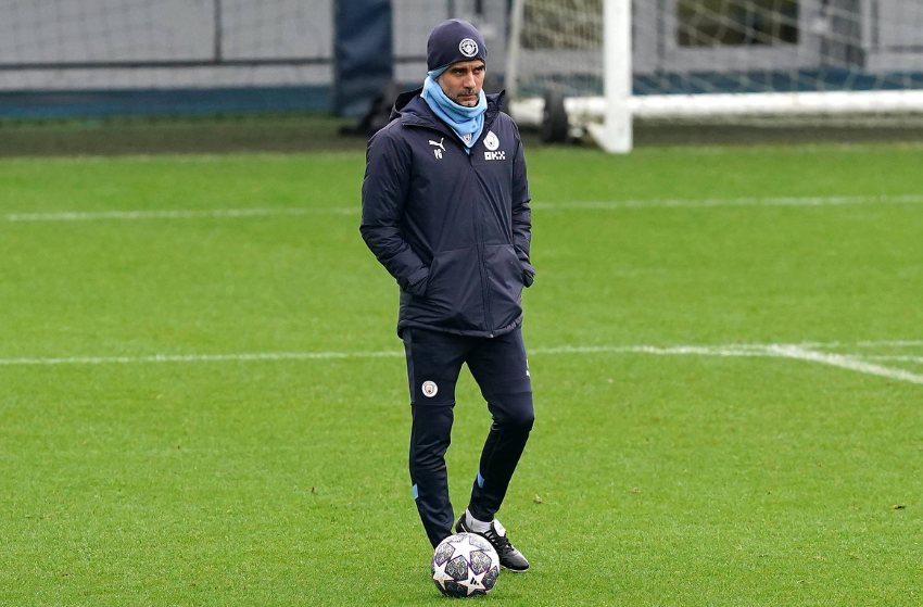 Pep Guardiola, técnico do Manchester City