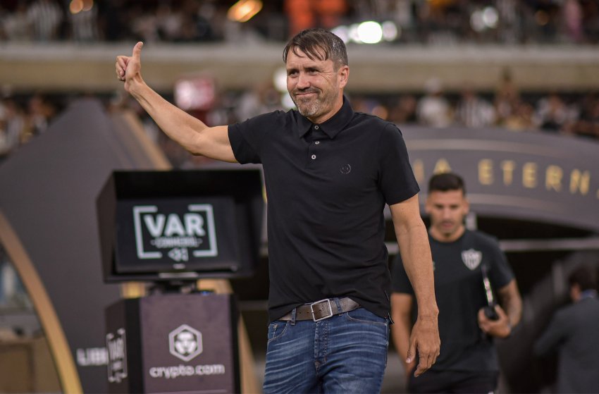 Eduardo Coudet, técnico do Atlético-MG