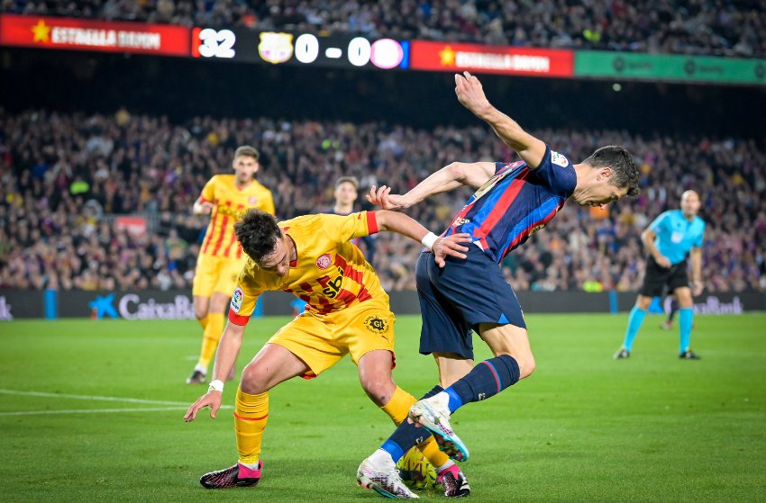 Barcelona e Girona empatam em 0 a 0