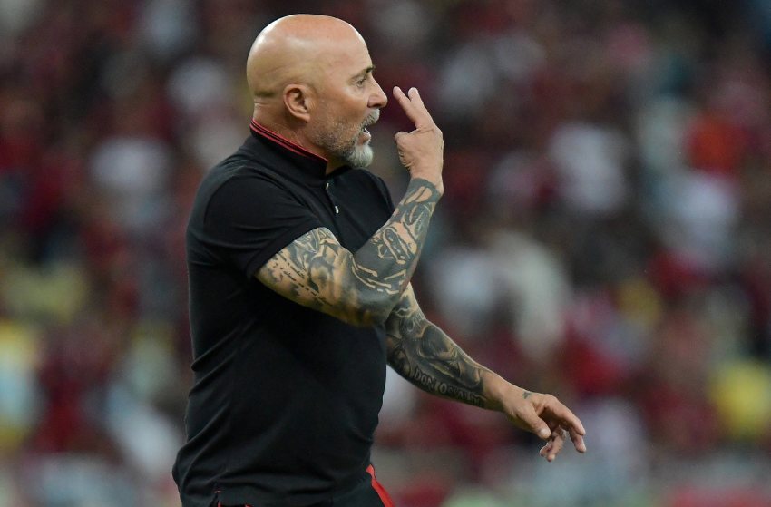 Jorge Sampaoli, técnico do Flamengo