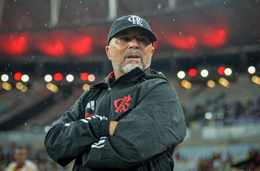 Jorge Sampaoli, técnico do Flamengo