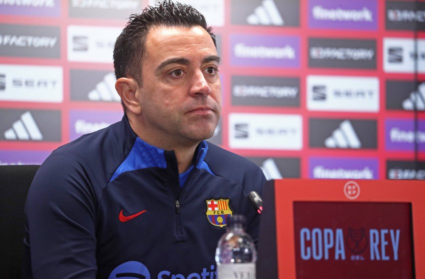 Xavi, técnico do Barcelona