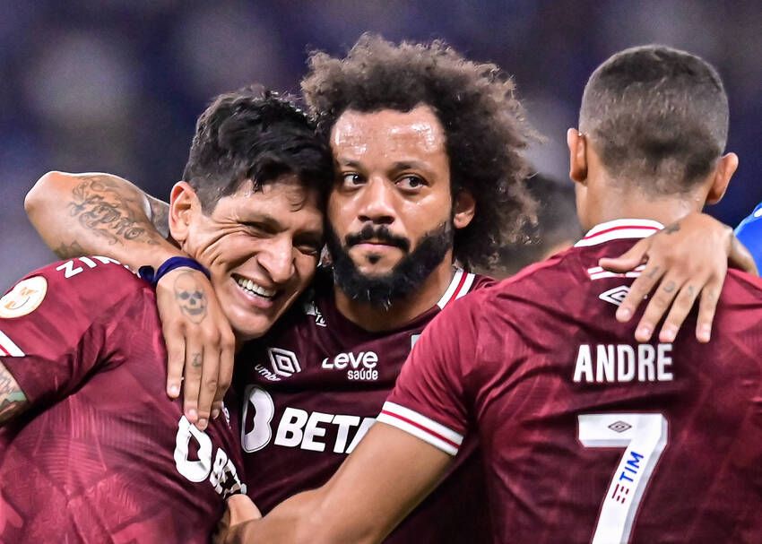 Germán Cano, Marcelo e André, do Fluminense