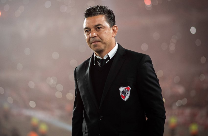 Técnico Marcelo Gallardo