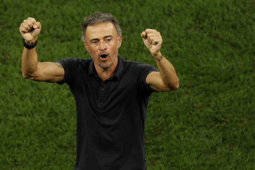 Luis Enrique, técnico de futebol