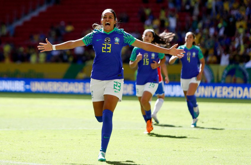 Gabi Nunes, da seleção brasileira