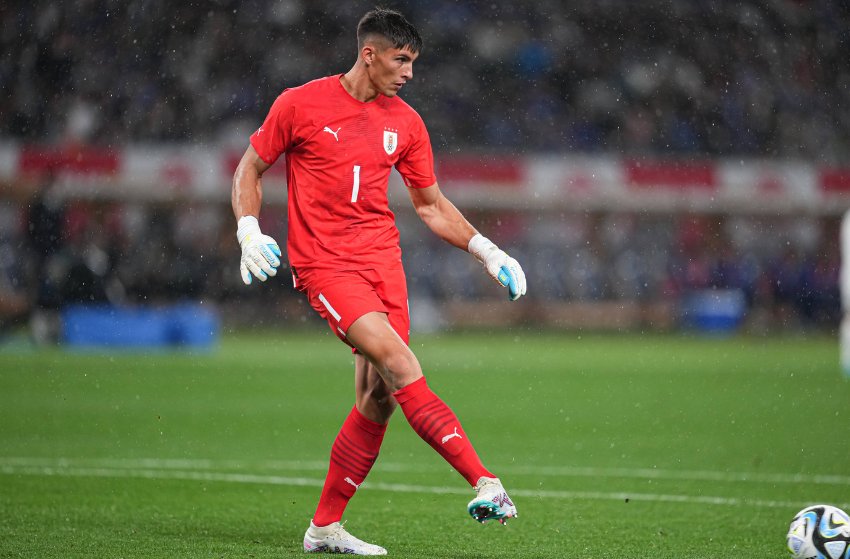 Sergio Rochet, goleiro do Uruguai