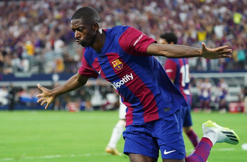 Dembélé, do Barcelona, de saída para o PSG