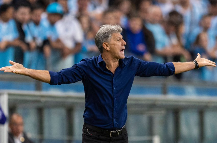 Renato Gaúcho, técnico do Grêmio