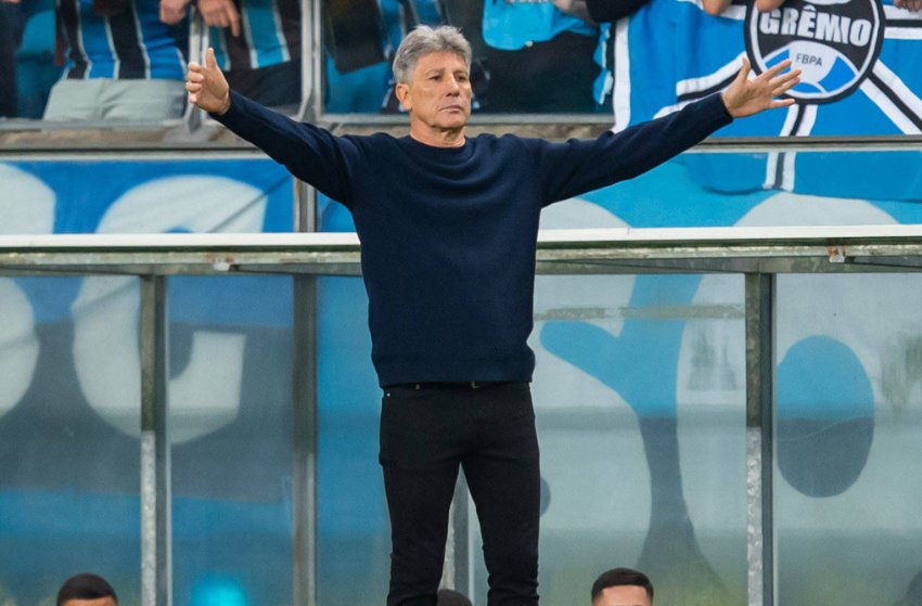 Técnico Renato Portaluppi, do Grêmio