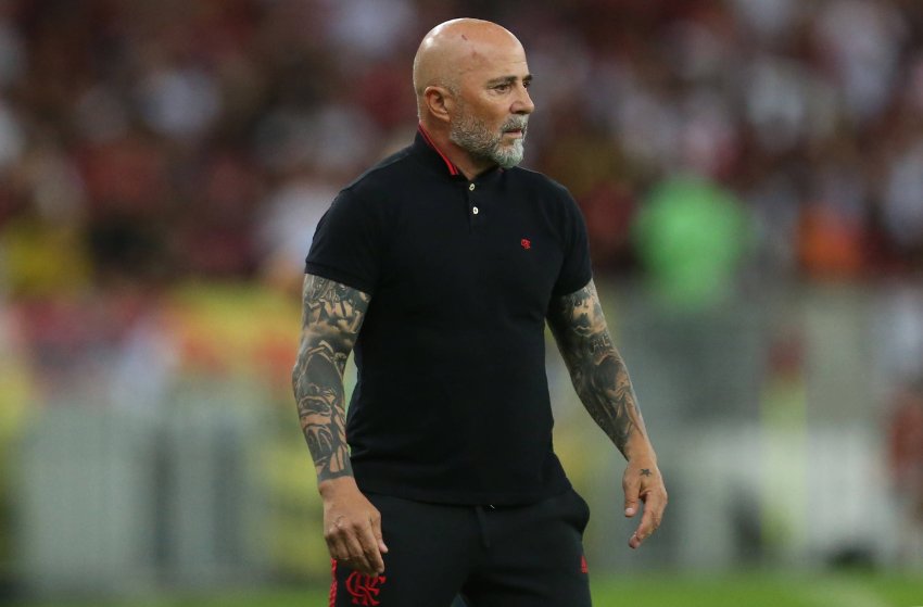 Jorge Sampaoli, técnico do Flamengo