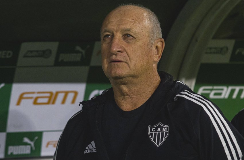 Felipão, técnico do Atlético