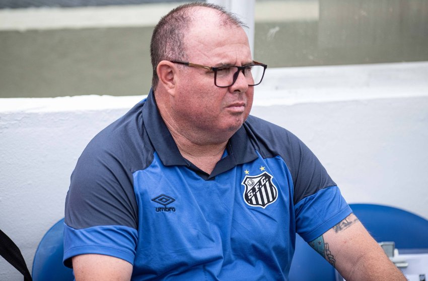 Marcelo Fernandes, técnico do Santos