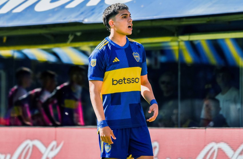 Exequiel Zeballos, do Boca Juniors