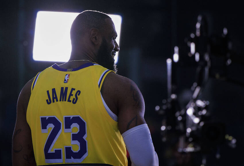 LeBron James, do Los Angeles Lakers