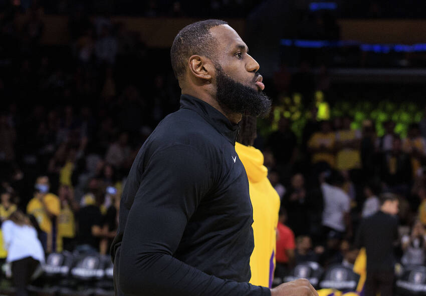 LeBron James, do Los Angeles Lakers