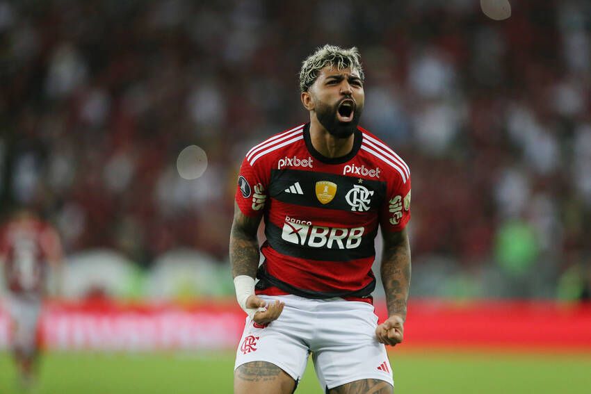 Gabriel Barbosa, do Flamengo