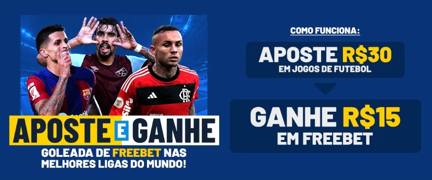 Faça uma múltipla no Galera Bet e ganhe R$15 em aposta grátis