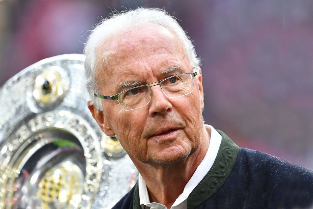 O ex-zagueiro e técnico Franz Beckenbauer, lenda da seleção alemã e do Bayern de Munique