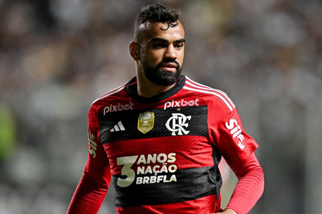 Zagueiro Fabrício Bruno em ação pelo Flamengo