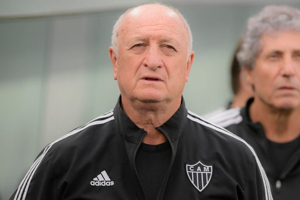 Técnico Luiz Felipe Scolari estava no comando do Galo