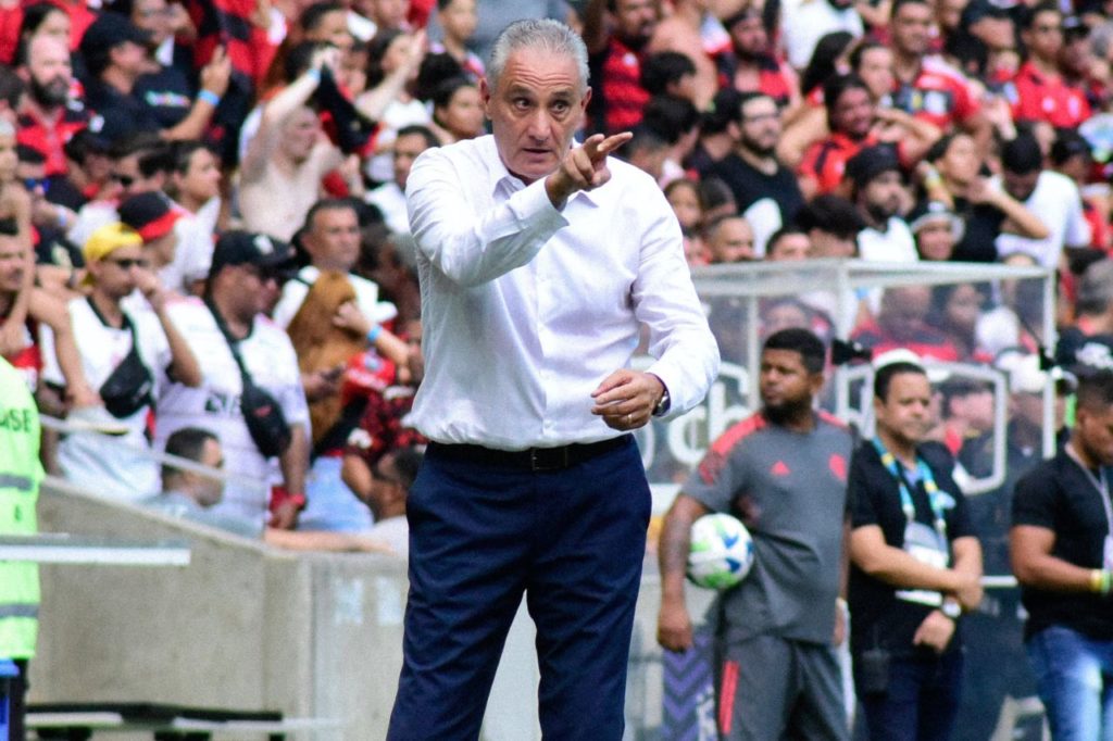 Tite no comando do Flamengo no Campeonato Carioca