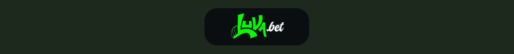 Faixa de divulgação da Luva Bet com logotipo em tons de verde e branco contra fundo cinza.