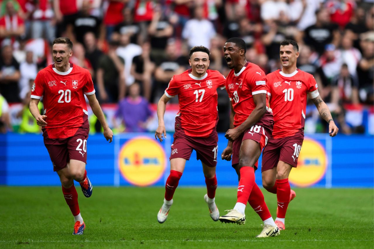 Suíça derrota a Hungria e larga bem na Euro 2024