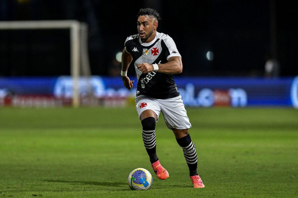 Meia Payet em jogo do Vasco no Campeonato Brasileiro